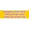 Không cần giờ Vàng, Không cần Khuyến Mãi, Giá Blackberry Chính hãng tốt nhất